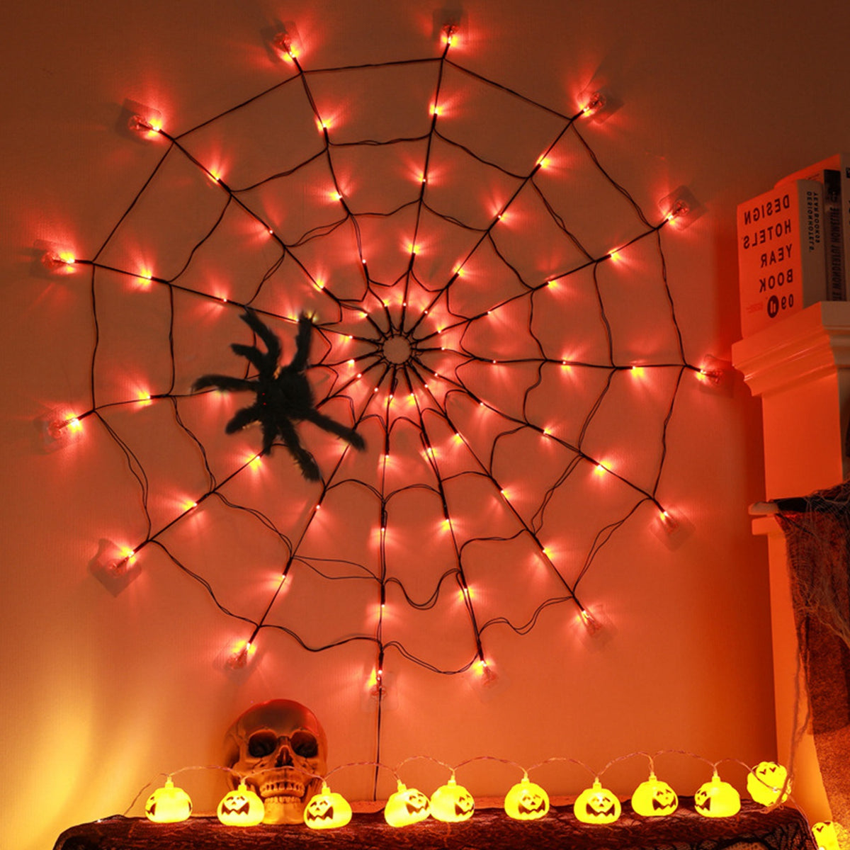 Spectral Spider Web — LED Light
