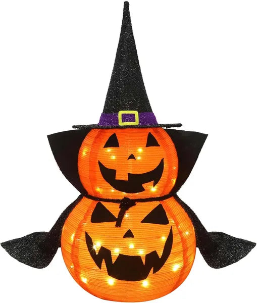 Collapsible Pumpkin Lantern — 3FT, 50 LED — product image 1